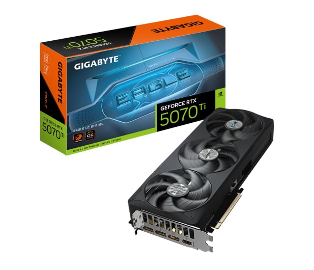 Gigabyte GeForce RTX 5070 Ti Eagle OC 16GB GDDR7 DLSS5 - 1309819 - zdjęcie